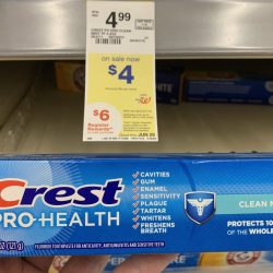 Crest Toothpaste with price
